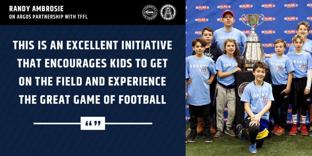 This is an excellent initiative that encourages kids to get on the field and experience the great game of football.